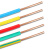 熊猫电线  BV4平方（1/2.25）单芯硬线 铜芯线  空调线 厨卫用线 红色 50米