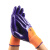 星宇(XINGYU)劳保手套 丁腈手套 耐磨耐油耐酸碱防护手套 工作劳防手套N598紫色12副M码