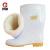 白色食品靴高筒水食品鞋耐油耐酸碱雨靴 PVC高密度防磨雨靴耐滑厨房鞋 加绒中筒32CM 40