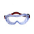 3M护目镜1623AF防护眼镜 防雾防紫外线防冲击防液体喷溅透明防护镜 可调节头带 一副装