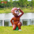 悦吉祥 猴年花园摆件卡通仿真猴子园林动物庭院工艺装饰品玻璃钢雕塑 ZH545-4黄毛小猴子 1