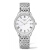 全球购 浪琴Longines 瑞士手表 律雅系列 石英钢带女表 32白盘罗马L4.359.4.11.6