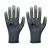 星宇劳保手套PU518 涂层13针尼龙PU涂掌手套舒适打包透气手套 灰色 M码