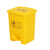 星工（XINGGONG） 医疗垃圾桶黄色脚踏加厚 诊所卫生院医用废物垃圾桶定制 60L