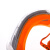 成楷科技 CKY-EF21 劳保防尘护目镜工业切割防飞溅 防风沙骑行防护眼镜透气款 桔色 1副