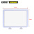 安赛瑞 13400 强磁货架信息标识牌（10个装）白色 A4 305×215mm 双磁铁 展示分类卡 仓库标识牌