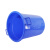 兰诗（LAUTEE）YY-D022 蓝色带盖圆形水桶 80L 工业用大桶