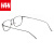 汉（Han Dynasty） 近视眼镜超轻眼镜框架男女款 纯钛防辐射眼镜框光学眼镜潮 81867 低调枪灰 配1.56防蓝光镜片0-400度