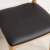 中伟（ZHONGWEI）北欧风格牛角椅餐桌四角凳子现代简约靠背椅400*500*740原木色