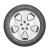 固特异（Goodyear）【包安装】汽车轮胎 EFFICIENT GRIP PERFORMANCE 御乘二代 235/55R18 104Y 途观奥迪奔驰
