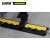 安赛瑞 重型2槽线缆保护带减速带保护垫 线槽保护板 14465