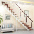 华蝶 整体楼梯跃层欧式复式阁楼简约 直梁钢木楼梯家用现代室内 套餐二