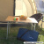 喜马拉雅 野餐桌户外烧烤桌子折叠桌野营露营桌便携式宣传桌展业桌 本色 HF9529