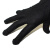 谋福CNMFL80324 漂白棉纱点珠点胶手套防滑耐磨点塑手套 司机（黑色点胶手套一打12付）
