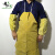 大杨112皮套袖 1双 电焊防火花隔热套袖 焊工防护服防火袖套 黄色 定制