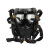 霍尼韦尔全全面具1710641 巴固黄面罩EPDM材质喷漆防尘消防双滤盒  1只/盒