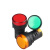 AD16信号LED电源指示灯信号灯220V/24V 16MM 指示灯红黄绿信号灯 AD16-22DS 白色 24V