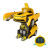 双鹰玩具 变形遥控汽车 大黄蜂跑车  玩具车模型男孩4-6岁 E548-001