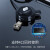 绿联（UGREEN） usb分线器一拖四转换器外接U盘多接口多功能USB-C集线器hub转接头 黑色+Micro USB手机转接头（OTG款） 0.25米