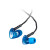 浦记（PLEXTONE）S50入耳式降噪运动带话筒挂耳跑步音乐手机耳机适用3.5mm通用 冰海蓝