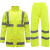 安美尚（ams）UB-005救援雨衣反光服 荧光黄应急救援抢险防汛反光服装套装XXL码1套定做