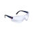 3M护目镜10196防护眼镜 防雾防刮擦防冲击 超轻舒适型一体式无框眼镜 10副装
