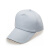 念中工作广告帽快餐店团体活动定制棒球帽子鸭舌帽旅游团队工作帽定制 浅灰色 均码