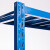 易存货架仓储重型仓库货物架库房储物架置物架展示架子 蓝色四层主架 120X50X200cm 300kg /层