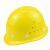 伏兴 盔式安全帽 抗冲击透气安全帽 防穿刺工业工程建筑防砸帽 黄色