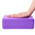 金啦啦 环保EVA高密度防滑抗压瑜伽砖瑜珈辅助用品 紫色(1块砖)
