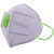 滴露Dettol PM2.5防护口罩（呼吸阀款）含活性碳 KN95级 防尘防雾霾 男女通用