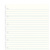Filofax 英国notebook系列专用内页A4 A5 A7 内页替芯横线页空白页点阵页打孔器 A7横线页32张122008