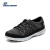 斯凯奇（Skechers）运动休闲跑步鞋女鞋 低帮布面松紧带单鞋14229 黑色/白色 37