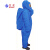 紫羲（ZXFH.NET） 耐低温防护服液氮服冷库防冻服鞋LNG加气站液氮液氧低温工作服套装 蓝色有背囊 中号 L-170-175cm