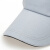 念中工作广告帽快餐店团体活动定制棒球帽子鸭舌帽旅游团队工作帽定制 浅灰色 均码