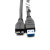 存储巴士(databus)USB3.1数据线Type-A转MicroB接口元谷移动硬盘盒线缆A-MB 黑色