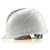 LISM高强度电力安全帽 工地工程施工 领导头盔 印字A3 黄色 一指键式调节