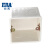 公元(ERA)管道优家PVC电线管接线盒胶暗箱配件电工管胶暗盒单盒86型暗盒 白色77*100