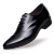 零度（ZERO）男士商务正装皮鞋 英伦潮流男鞋 尖头系带结婚鞋 F8998 黑色 40偏瘦款