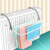 访客（FK）折叠阳台多用晾衣架 暖气片/晾晒架 浴室/隔板挂架毛巾挂架子 铁艺晾晒架