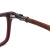 佐川藤井 眼镜 木质眼镜框架 复古手造 7478-3w 木纹棕