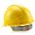 LISM安全帽 ABS材质双筋四色头盔 施工工地防砸透气工程帽 印字A7 红色拼白 一指键式调节