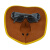 添新焊友 电焊面罩焊工面罩 工业面部防护牛皮面屏头戴式 隔热面罩配透明眼镜/1套