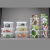 SP SAUCE 保鲜盒套装冰箱专用海鲜冷冻收纳盒水果蔬菜冷藏密封盒子 (770ml一个装)193-1672