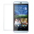 拓蒙 HTC ONE M7钢化膜高清防爆抗蓝光玻璃屏幕保护膜 HTC 826 无色高清防爆版*2片+支架