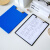 广博(GuangBo)PVC全包胶A4书写垫板 文件夹板 办公用品 颜色随机 单个装 WJ6110