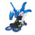 爆裂飞车3玩具儿童变形玩具车2暴裂合体对战套装 天秤座-钢翼战龙-(吃2晶片)682203