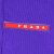 PRADA 普拉达 男士锦葵紫棉质休闲短袖 POLO衫 SJJ887 322 F0203 XL码