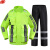 谋福 反光雨衣交通高速路政雨衣套装 户外防水荧光雨衣 骑行服 QX01 XL-175