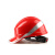 山头林村安全帽 工地安全帽 绝缘安全帽 带荧光条 工程 ABS 安全帽 102018 红色